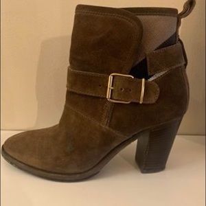 Burberry suede ankle boots